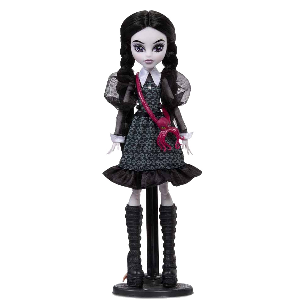 Wednesday Addams, The Addams Family, Monster High Skullector